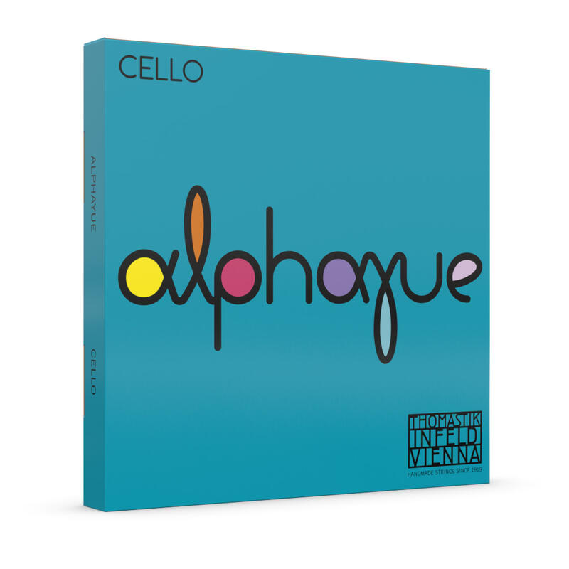 Thomastik-Infeld Alphayue cello strings packaging
