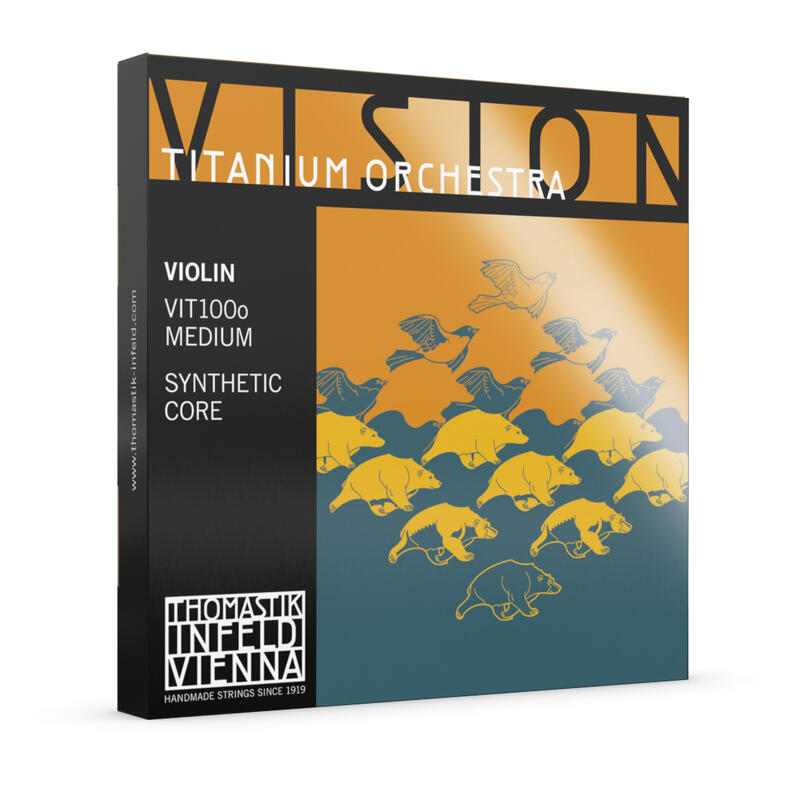 Thomastik-Infeld Vision Titanium Orchestra Violin Strings — manufacturer image
