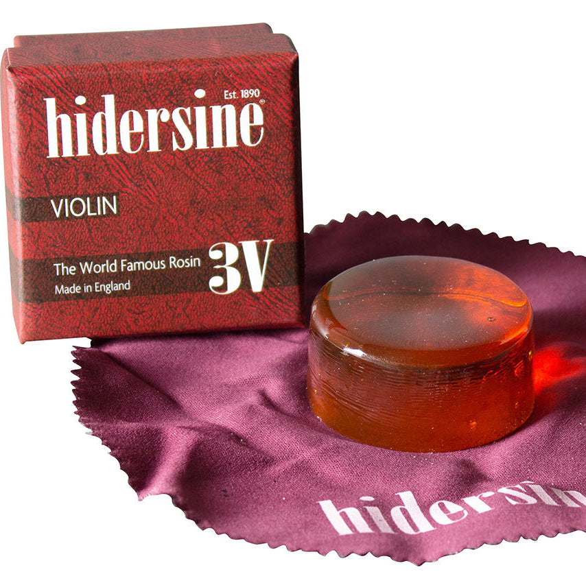 Hidersine 3V Violin Rosin Light, medium cake