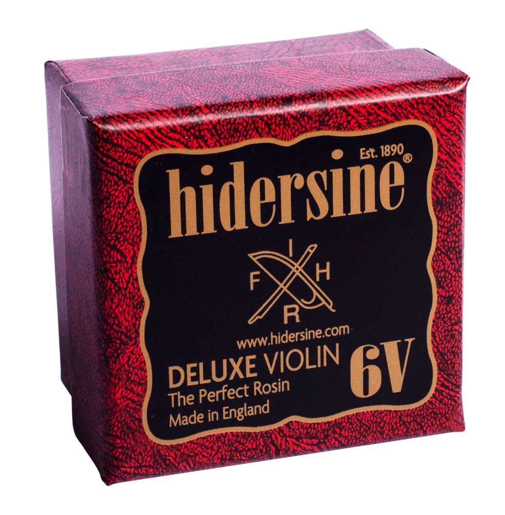 Hidersine 6V Violin Rosin Dark, large cake