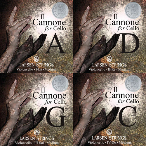 Cello Larsen Il Cannone Cello Strings Set - Direct and Focussed