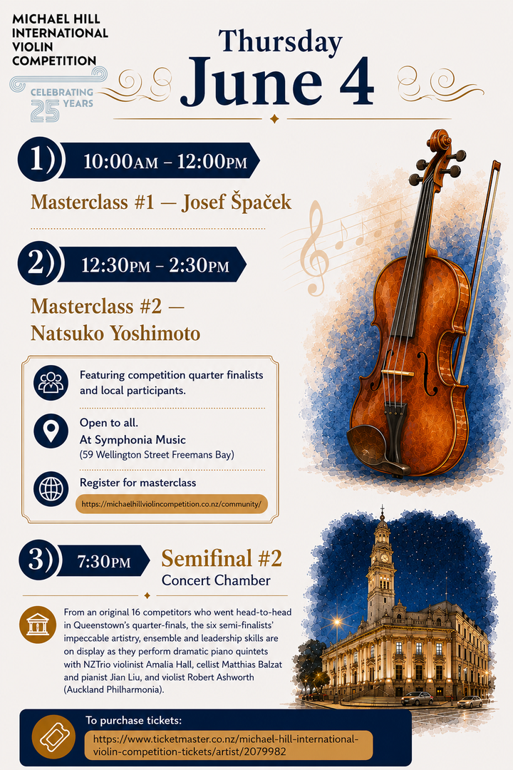 Michael Hill at Symphonia — Wednesday 4 June 2026