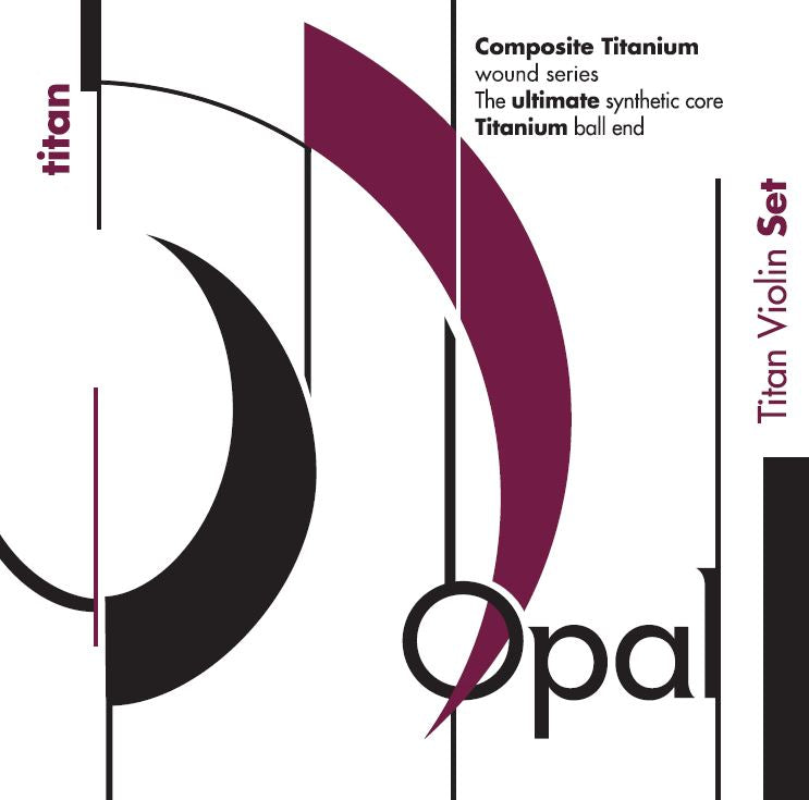 Opal Titan Violin — original set box front