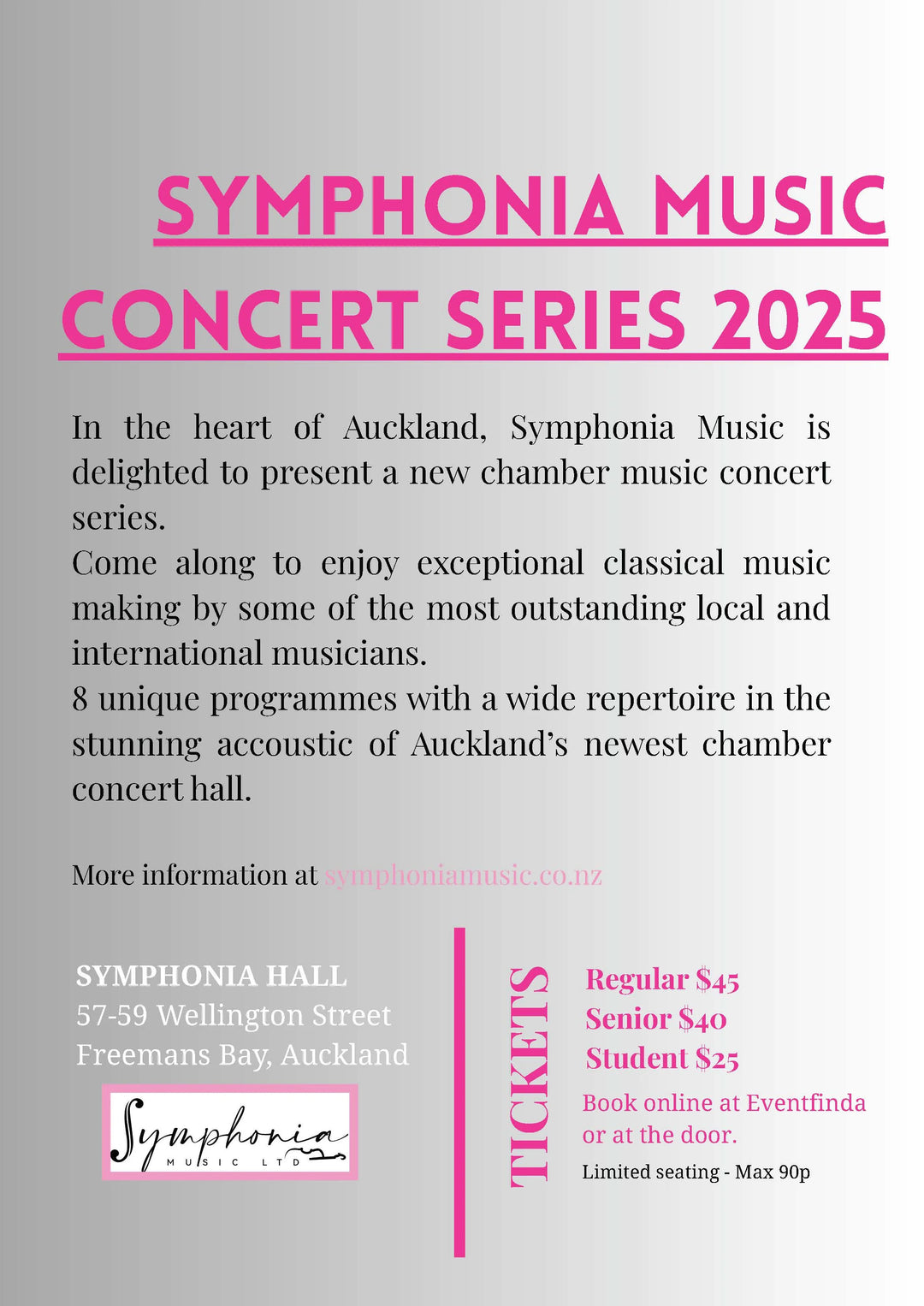 Symphonia Concert Series