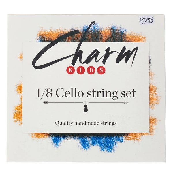 For-Tune Charm Kids Cello Strings fractional-size set packaging