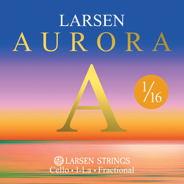 Larsen Aurora Fractional Cello 1/16 A string – Medium tension