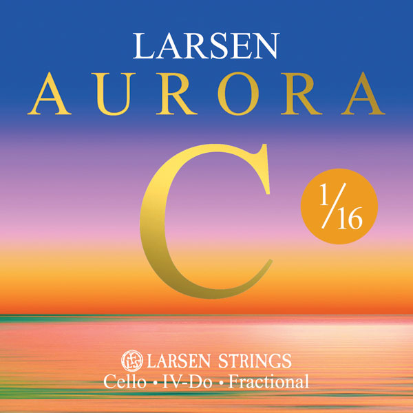 Larsen Aurora Fractional Cello 1/16 C string – Medium tension