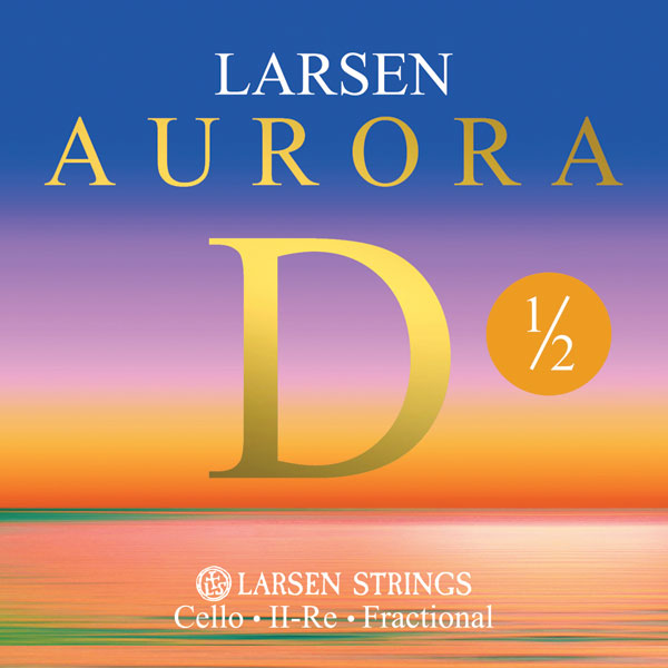 Larsen Aurora Fractional Cello 1/2 D string – Medium tension